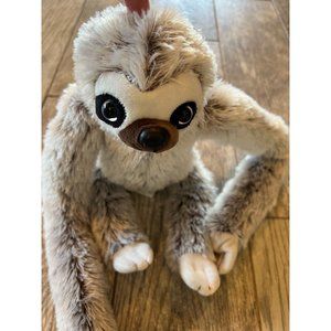 KellyToy Sloth Stuffed Plush Toy Animal Measures 16" tall Q036 Hanging Soft‎